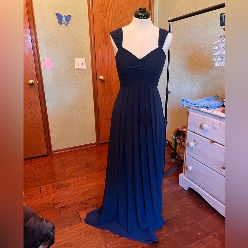 AZAZIE KAITLYNN Navy Bridesmaid Dress